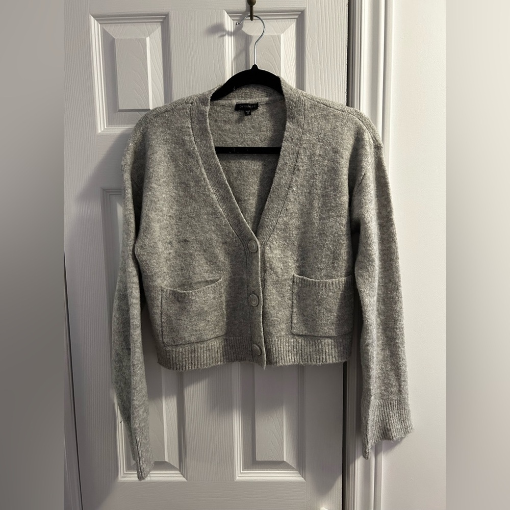 Dynamite Light heather grey cardigan